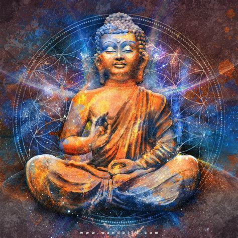 Leinwandbild | Buddha in Meditation | Quadrat | Buddha canvas, Buddha art, Buddha meditation