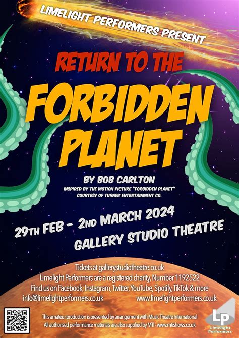 Return To The Forbidden Planet - March 2024