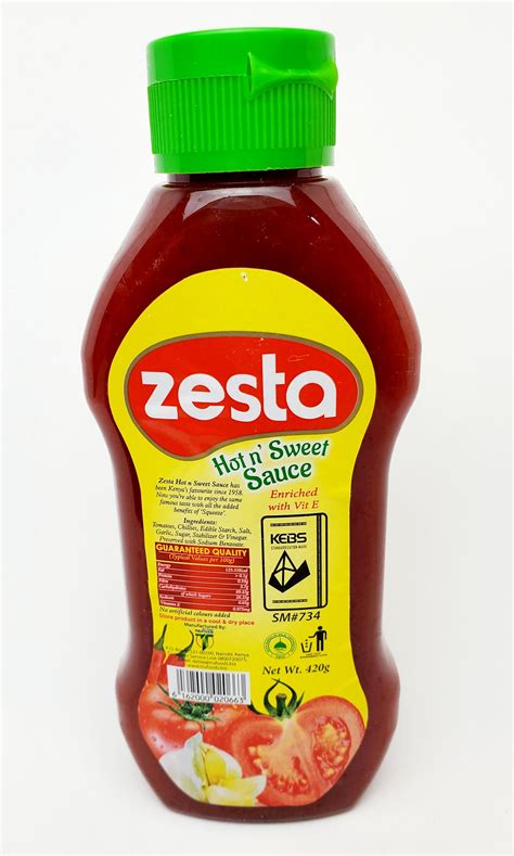 Zesta Hot n' Sweet Sauce - 420g – Kayshia