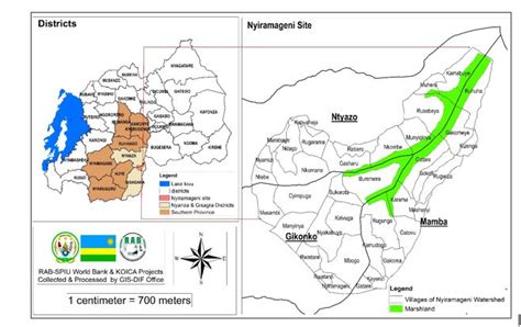 Nyanza District Map