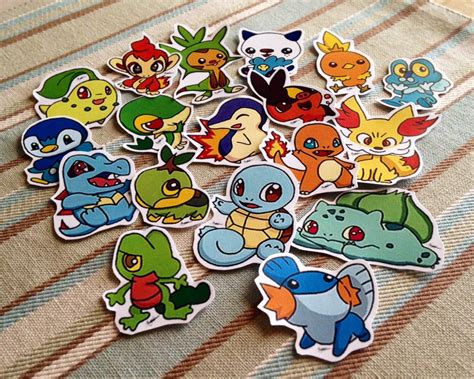 Pokemon Sticker Set