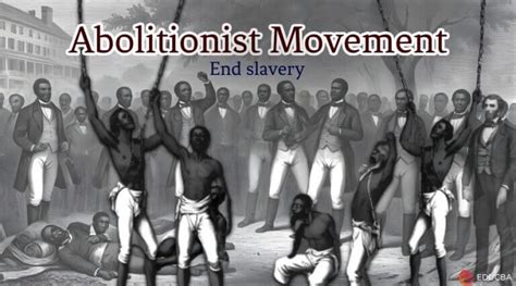 Abolitionist Movement- Fascinating Journey (2600 Words)