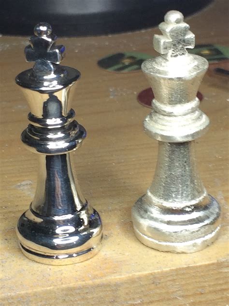 Solid Silver Chess Set - Etsy UK