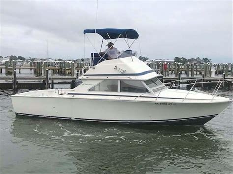 Used Bertram 28 Flybridge Prices - Waa2