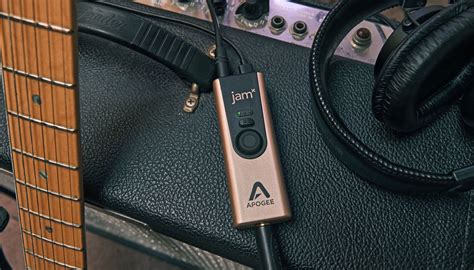 New Jam X guitar interface from Apogee debuts today