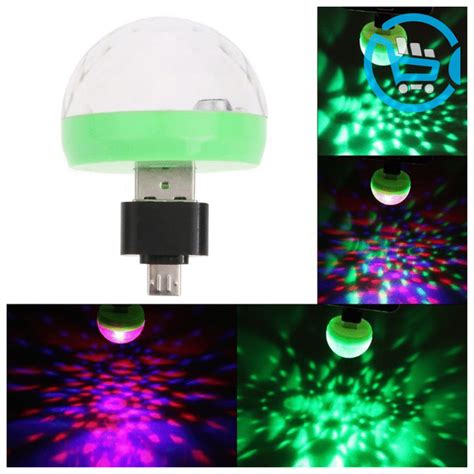 USB Party Lights Mini Disco Ball #UsbPartyLightsMiniDiscoBall | Led disco lights, Led party ...