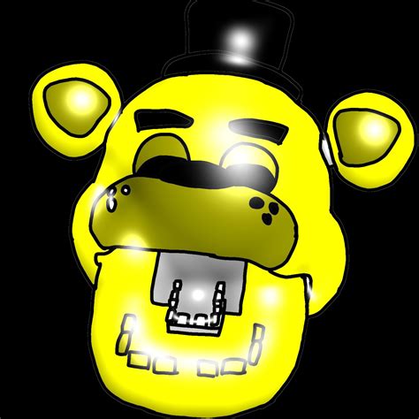 Fnaf Golden Freddy Drawing