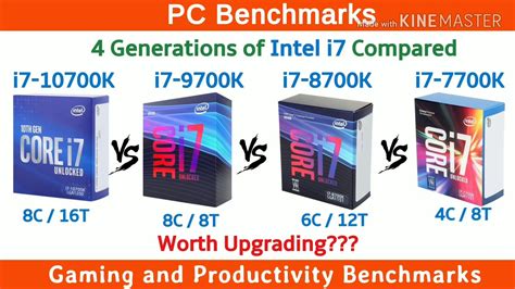 🥇Intel kaby lake vs coffee lake vs coffee lake refresh vs comet lake🥇 - YouTube