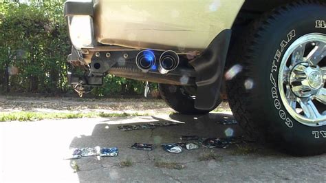 Dual exhaust system for ford ranger