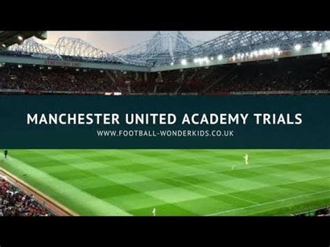 Manchester United Academy Trials - YouTube