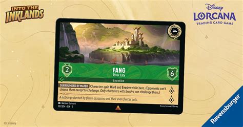 Into the Inklands Card Reveal: Fang - River City | Disney Lorcana