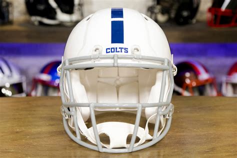 Indianapolis Colts Riddell Speed Authentic Helmet – Green Gridiron, Inc.