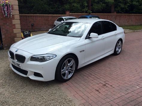 Bmw 520d m sport f10 new shape white fully loaded mint 5 series may Px ...