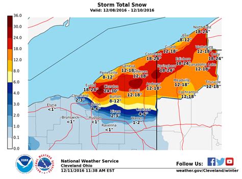 Lake Effect Snow Map – Verjaardag Vrouw 2020