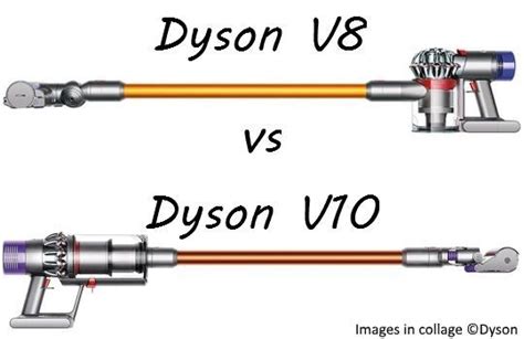 Dyson V8 vs V10