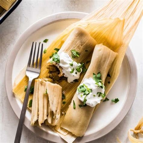 Green Chili Cheese Tamales Recipe | Deporecipe.co