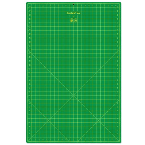 Omnigrid 36" x 24" Cutting Mat with Grid, Non-Slip Rectangular Mat for Quilting & Crafting ...