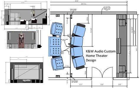 Home Theater Room Design - K&W Audio