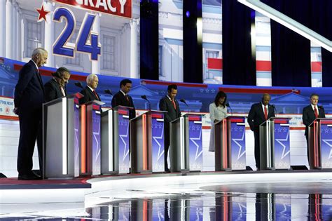 GOP candidates debate in Milwaukee. Here are the moments that stood out : NPR