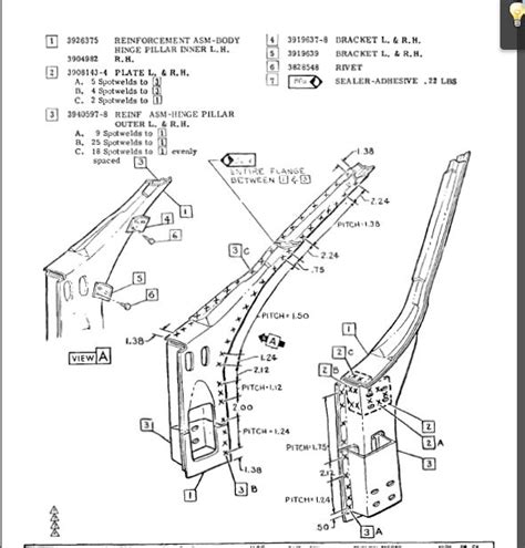 hinge pillar repair question - CorvetteForum - Chevrolet Corvette Forum Discussion