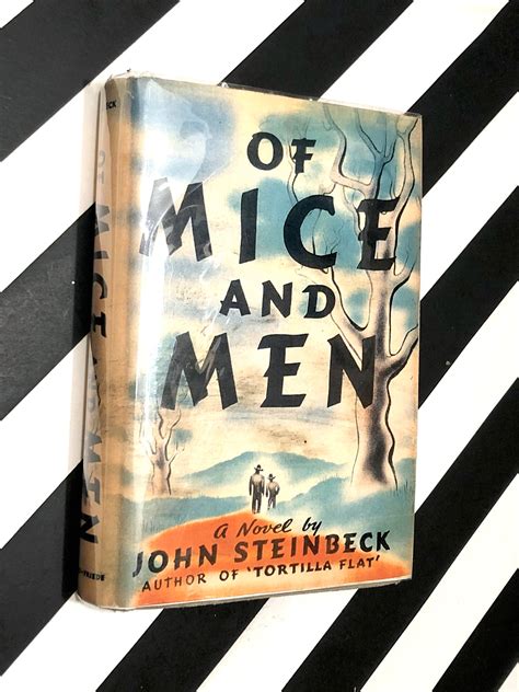 Of Mice and Men by John Steinbeck (1937) hardcover book