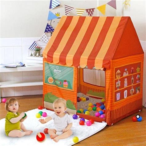 Kids Play House Tent #indoortent | Kids tents, Outdoor baby, Baby tent