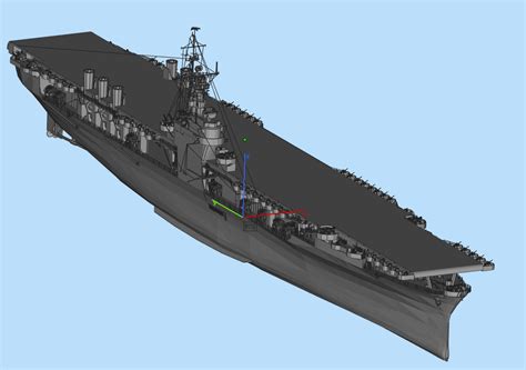 STL file aircraft carrier ️・3D print model to download・Cults