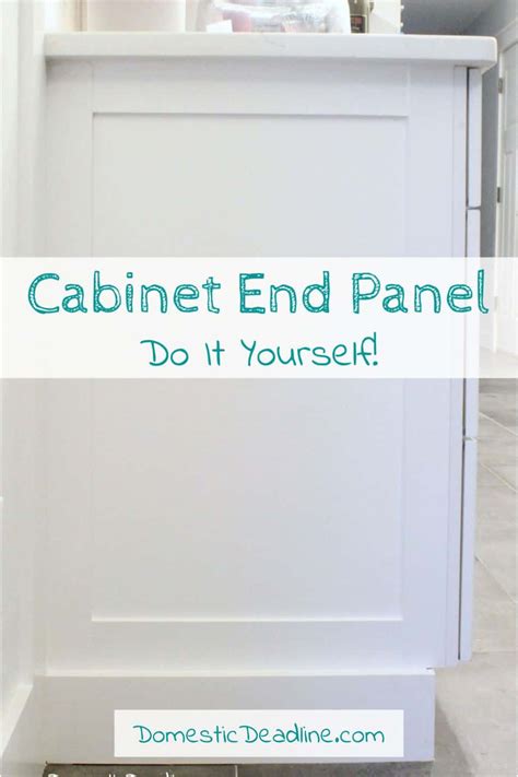 DIY Cabinet End Panels | HarperNCo