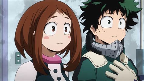 Izuku Midoriya Ochaco Uraraka Ο ήρωας Academia Deku HD Desktop ...