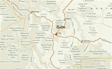 Butte Location Guide