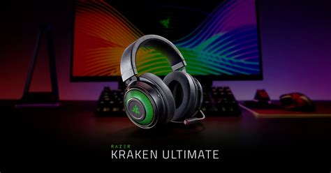 Razer Kraken Ultimate with Active Noise-Canceling Microphone | Razer ...