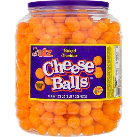 Utz Cheese Balls Barrel - 23oz : Target