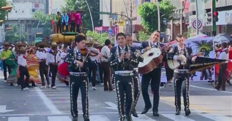 International mariachi festival parades through Mexico - CBS News