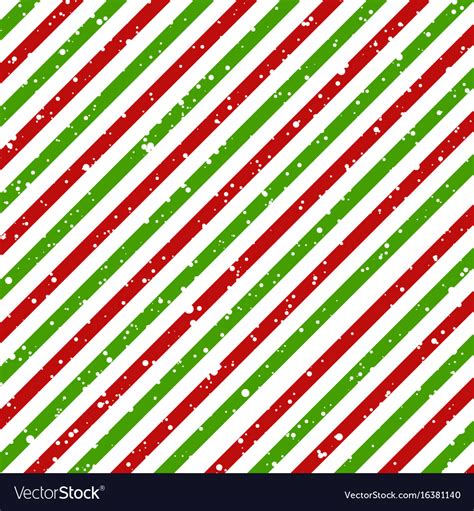 Christmas diagonal striped red and green lines on Vector Image
