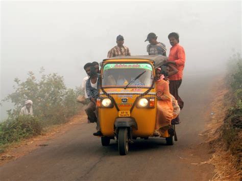 Agricultural Labourer Travelling in a Crowded Auto Editorial Image - Image of village, minimum ...