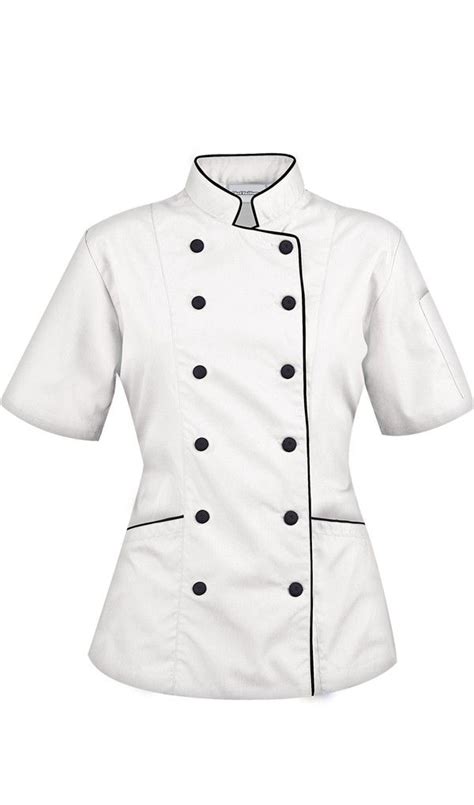 Pin by Azil Mcrouie on Women's Chef Coats | Chef coat, Chef dress, Chef ...