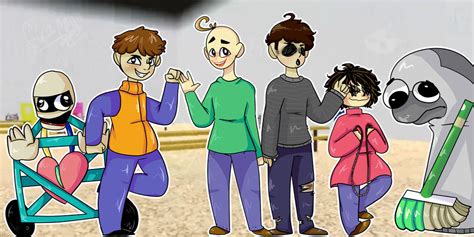 Baldi's Basic In Education (All Characters!) by Mikel-arts on DeviantArt