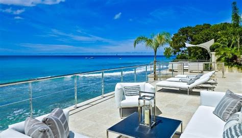 Beachfront Barbados Villa