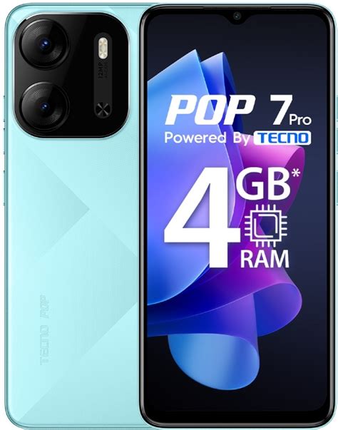 Tecno Pop 7 Pro - Price in India, Specifications, Comparison (4th October 2024) | Gadgets 360