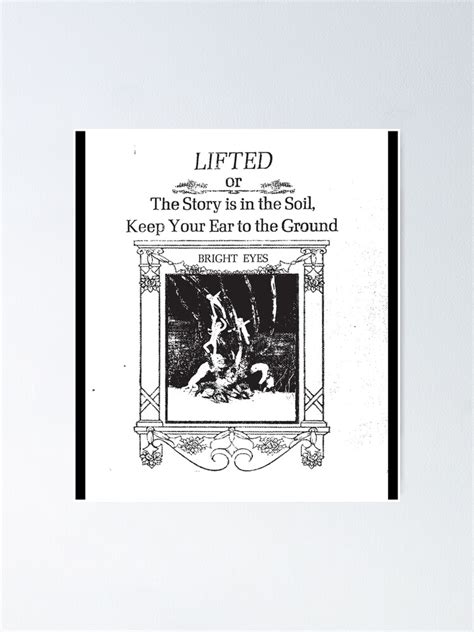 "Bright Eyes Album Cover Lifted (The Story Is In The Soil Keep Your Ear To The Ground) Stick ...