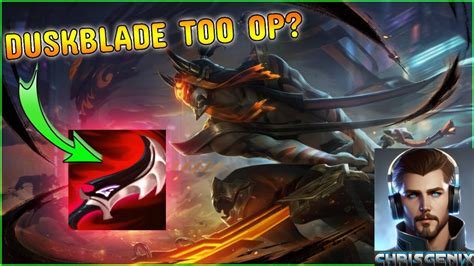 Duskblade is busted! | League of Legends - YouTube