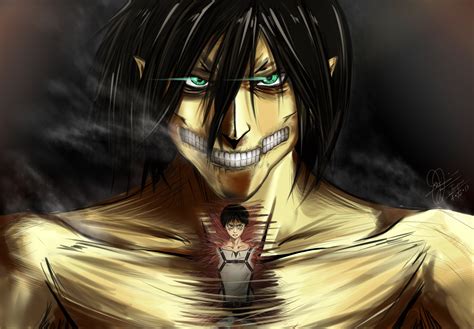 🔥 [49+] Attack on Titan Eren Wallpapers | WallpaperSafari