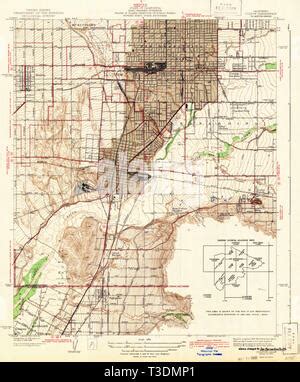 Colton, California, map 1943, 1:31680, United States of America by ...