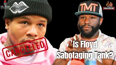 Did Floyd Mayweather Cancel Tank vs Frank Martin Fight? - YouTube