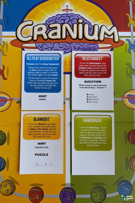 Cranium: Rules and How to Play | Group Games 101