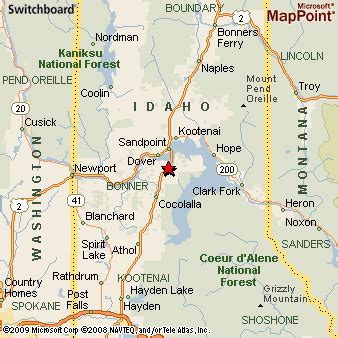 Where is Sagle, Idaho? see area map & more