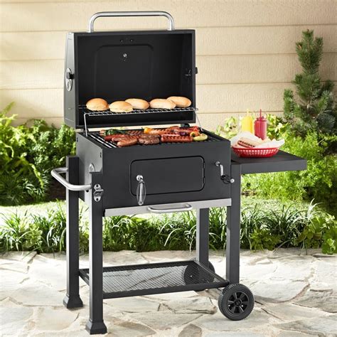 Portable Charcoal Grill Outdoor Patio Porch BBQ Wood Barbecue Small ...