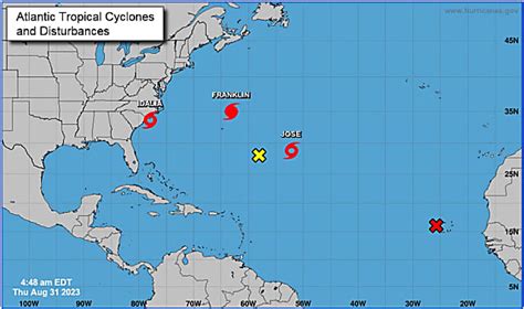 New Tropical Storm Forms In Atlantic With 2 Other Areas Being Monitored ...