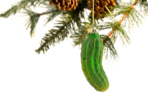 Your Pickle Ornament's Meaning Is Surprisingly Complex