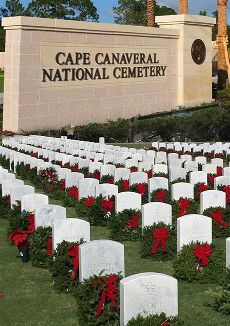 Remember-Honor-Teach - Wreaths Across America Cape Canaveral National Cemetery